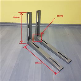 NOSAČI KLIME MALI 9 / 12 POCINKOVANI SKLOPIVI (PAR) NOSAČI KLIME MALI 9 / 12 POCINKOVANI SKLOPIVI (PAR)