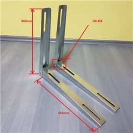 NOSAČI KLIME SREDNJI 12 / 18 POCINKOVANI SKLOPIVI (PAR) NOSAČI KLIME SREDNJI 12 / 18 POCINKOVANI SKLOPIVI (PAR)