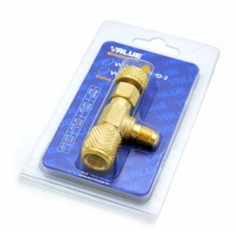 VENTIL 1/4" - 5/16" SAE ZA FREON R410A i R32A 90° VALUE VVO-02 VENTIL 1/4" - 5/16" SAE ZA FREON R410A i R32A 90° VALUE VVO-02
