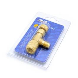 VENTIL 5/16" MUŠKI NAVOJ SAE - 5/16" ŽENSKI NAVOJ SAE ZA FREON R410A i R32A 90° VALUE VVO-03 VENTIL 5/16" MUŠKI NAVOJ SAE - 5/16" ŽENSKI NAVOJ SAE ZA FREON R410A i R32A 90° VALUE VVO-03