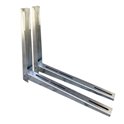 NOSAČI KLIME 24/36 (PAR) VELIKI POCINKOVANI 600x720x2mm - 120kg - jači