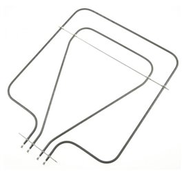 GREJAČ &Scaron;PORETA 611W GORNJI &Scaron;IRINA 390 mm DUŽINA 467 mm PRIRUBNICA 125 x 24 mm 05001061 MIELE