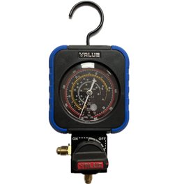 MANOMETAR 1/1 - NISKI PRITISAK ZA R22, R134a, R410A, R407C VRM1-B-0403 VALUE
